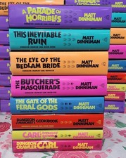 👑🍩🐈 Dungeon Crawler Carl 1-8 Matt Dinniman Hardcover Set Complete     picture