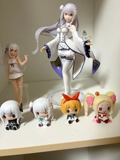Re:Zero Figure Set 6 Emelia Emilia Figures Anime Collectibles Collection picture