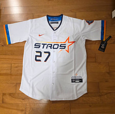 Jose Altuve #27 Houston Astros City Connect Jersey Men's Small picture