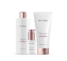 FARMASi Dr C Tuna Reviving Shampoo 7.6oz, Mask 6.7oz & Hair Oil 1oz w/ Capixyl picture