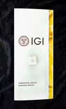 Invicta Lab-Grown Pear Diamond 1.08ct D VVS1 Excellent Cut IGI 9.05x5.72mm picture