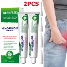 2Pcs Hemorrhoid Cream, Hemorrhoid Treatment, Hemorrhoid & Fissure Ointment, Fast picture