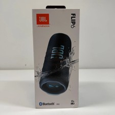 New JBL Flip 6 Portable Waterproof Bluetooth Speaker Blue JBLFLIP6BLUAM picture
