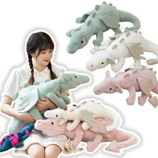 Flying Dragon Action Figure Plush Stuffed Toy Wings Dinosaur Rag Doll Gift picture
