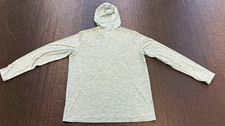 Patagonia Men's Capilene® Cool Heathered Green Hoody - Long Sleeve Size L picture
