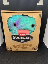 ZURU Fuggler Teen Fugg Monster Plush Stuffed Toy Blue/Purple New In Box picture