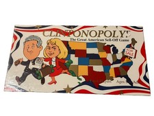 Clintonopoly The Great American Sell Off Game New Sealed Bill Hillary Clinton  picture