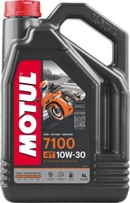 Motul 104090 7100 Full Synthetic Oil 4T 10W30 4 Liter picture