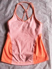 LULULEMON TWO TONE CORAL SPORT TANK TOP SIZE: 4 picture