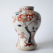 Rare Antique Japanese Edo Period Imari Porcelain Vase Late 17th-early 18th C picture