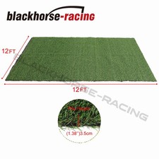 12x12ft Green Artificial Grass Rug Grass Carpet Rug Synthetic Turf 3.5CM picture