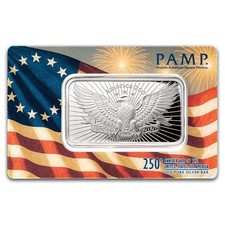 1 oz Silver Bar - PAMP 250th Anniversary of the USA picture