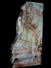 XL MIND BLOWING Curly Birdseye MAPLE BURL WOOD BLANK, WORMY Maple, EPOXY WOOD  picture