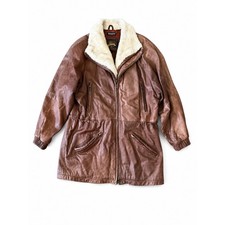 Vintage Wilsons Adventure Bound Leather Coat Jacket Women's Sm Brown Thinsulate picture