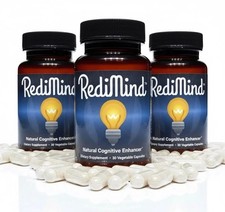 1-5 Packs RediMind Natural Cognitive Enhancer Focus-Memory-Brain Health picture