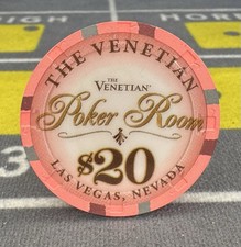 🎰🎲$20 Venetian Poker Casino Chip Las Vegas NV🎲🎰 picture