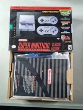 Authentic SNES Super Nintendo Classic Mini Clv-201  w/full Snes library picture
