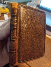 PSALMS OF DAVID & HYMNS NEAR MINIATURE FULL LEATHER EYRE & SPOTTISWOODE EDITION picture