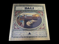 Salvador Dali Hardbound 1968 1st Ed. Large Deluxe Art Book Max Gerard Gold LS picture