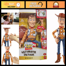 Ultimate Action Woody Toy - Disney Pixar Toy Story 5 Collectible Figure, Fun Pla picture