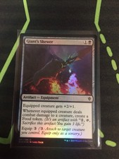 MTG Magic The Gathering Giant’s Skewer Foil Black Artifact Equipment Commander  picture