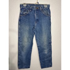 Vintage Wrangler 842006 Denim Jeans Mens 30 Blue Excellent picture