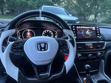 Customized Carbon Fiber Steering Wheel For Honda Accord  INSIGHT 18-22 USA Stock picture