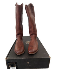 Frye 75449 Women's Melissa Button 2 Boot Size 8.5 M - Cognac picture