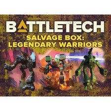 Battletech Minis BattleTech: Salvage Box - Legendary Warriors Display (9) picture