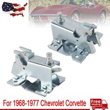 New Left Right Side Door Lock Control & Handle Assembly For 1968-1977 Corvette picture