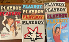 10 VTG 1979-78 Collectible Playboy Magazines Lot Very Good picture