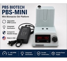 PBS Biotech PBS-MINI Bioreactor Base Unit IA-UNI-B-501 w/ Power Adapter w/Warran picture