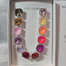 Bomb Party Jewel Candy Summer 2024 Bracelet Silver Electric Neon Punch -Eloise picture