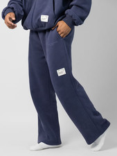Comfrt Affirmation Straight Leg Sweatpants Midnight Blue Size Large L Unisex picture