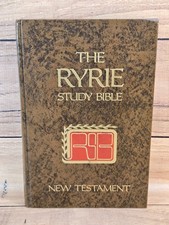 NASB The RYRIE STUDY BIBLE New Testament New American Standard Version NASV 1978 picture