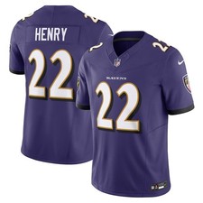 Nike Baltimore Ravens Derrick Henry #22 Vapor F.U.S.E. Limited Football Jersey picture