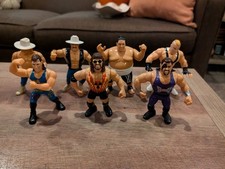 WWF Hasbro Complete Set Series 11 Green  123 Kid Borga Yokozuna Crush Bomb  picture