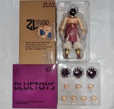 SH Figuarts Dragon Ball Z ZL Studio ZL02 Purple Form Broly New Us Seller picture