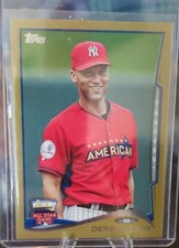 2014 Topps Update Series - All-Star Derek Jeter #US-2 Gold 1605/2014 picture