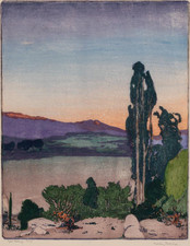 Frank Morley Fletcher - Ojai Valley Giclée Art Print picture