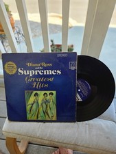 DIANA ROSS and The SUPREMES: Greatest Hits MOTOWN LP VG picture