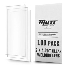 Clear Welding Lenses 2x4.25