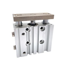SMC MGPL16-75Z Compact Guide Cylinder 16mm Ball Bearing Double Acting ✦KD picture