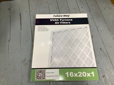NEW FUTURE WAY 16x20x1 Air Filter 6-Pack with Reusable Frame HVAC FURNANCE picture