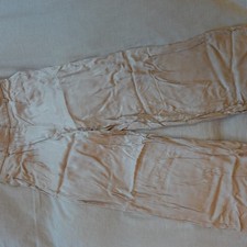 Zara Women's Cream and Tan Trousers picture
