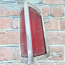 Lincoln D5VB-13441-AA Tail Light Assembly w Chrome Trim 1975-1978 Continental LH picture