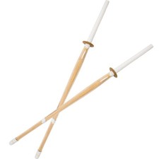 Kendo - Set of 2 - Bamboo Shinai Practice Martial Arts Sword SH7750-2 CLOSEOUT picture