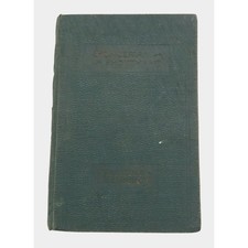 Antique Spencerian Shorthand Dictator Dictionary Reader Green Hardcover Book picture
