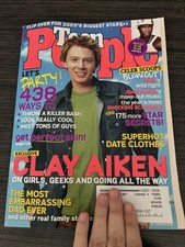 Teen People Magazine Clay Aiken and 50 Cent Dec 2003/Jan 2004 picture