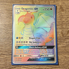 The Pokémon Company Dragonite GX Full Art Holo Secret Rare 248/236 Unified Minds picture